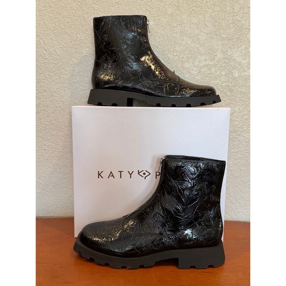 Katy Perry The Daarling Combat Boot – Black – Women’s Size 9 (EU 39) - NEW - Picture 3 of 7